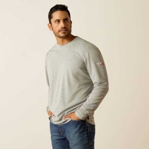 Ariat FR Primo Baselayer Grey | 783AEIJZO