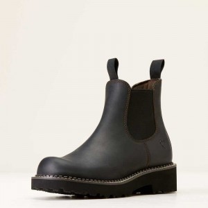 Ariat Fatbaby Chelsea Western Boot Black | 897JHEXFO