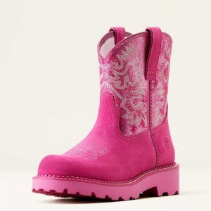 Ariat Fatbaby Western Boot Pink / Pink Metal | 960ALKHYF