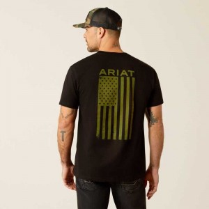 Ariat Freedom T-Shirt Black | 840LCPFXU