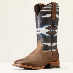 Ariat Frontier Chimayo Western Boot Beige | 741TPJLKA