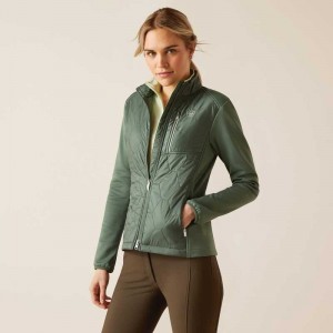 Ariat Fusion Insulated Jacket Green | 803WDZEAF