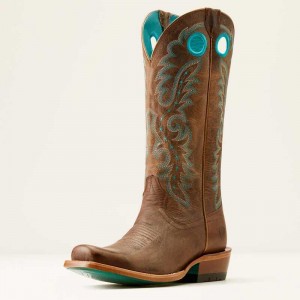 Ariat Futurity Boon Western Boot Brown | 286MYRPZT