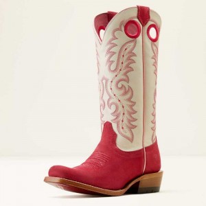 Ariat Futurity Boon Western Boot Deep Pink | 971NXEPCD