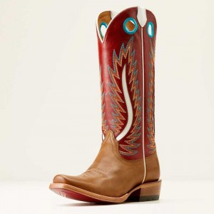 Ariat Futurity Fort Worth Western Boot Red | 403UONARQ