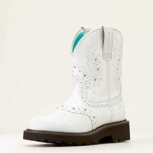 Ariat Gembaby Western Boot White Snake | 618MIOHLK