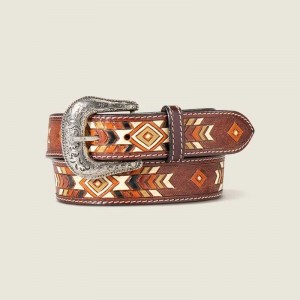 Ariat Geometric Pattern Belt Multicolor | 072WOYRDB