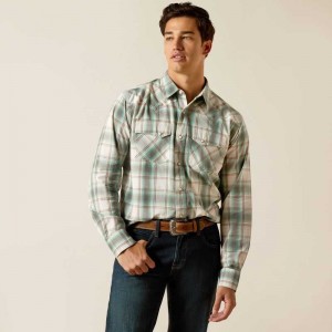 Ariat Hansai Retro Fit Shirt Egret | 159DRTAFJ