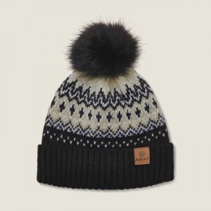 Ariat Hansford Beanie Black | 083BGNRPQ