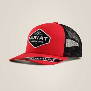 Ariat Hexigon Logo Cap Black | 431QJGXUV