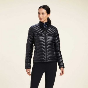 Ariat Ideal Down Jacket Black | 258NBVWKO