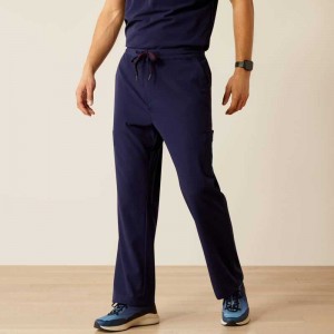 Ariat Jacobi Utility Stretch Scrub Pant Navy | 893FHADGY