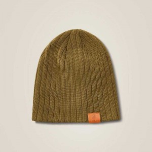 Ariat Jake Beanie Olive | 123FZCYGD