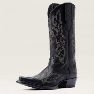 Ariat Jennings StretchFit Western Boot Black | 371GFCLTA