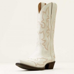 Ariat Jennings StretchFit Western Boot White | 103PGWBMU