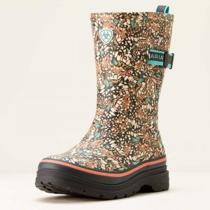 Ariat Kelmarsh Mid Rubber Boot Butterfly | 491UXSGQP