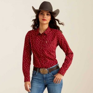 Ariat Kirby Stretch Shirt Cattle Brand | 928TILEPQ