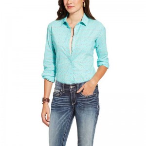 Ariat Kirby Stretch Shirt Gia Geo Print | 063PJVLYN