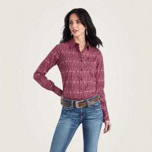 Ariat Kirby Stretch Shirt Multicolor | 973ZMXBWC