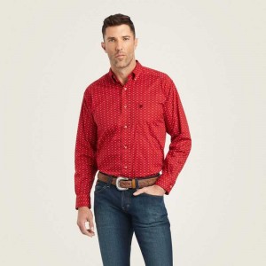 Ariat Korbin Stretch Classic Fit Shirt Samba | 480JNSAUI