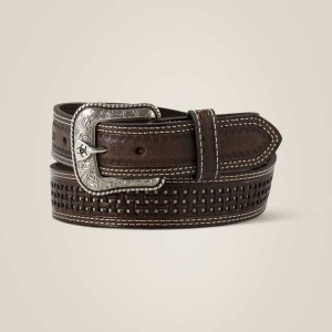 Ariat Lattice belt Brown | 643CYMODZ