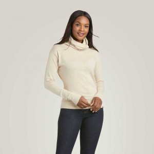 Ariat Lexi Sweater Beige | 506OJZNTF