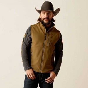 Ariat Logan Softshell Vest Beech | 651GFLPZI