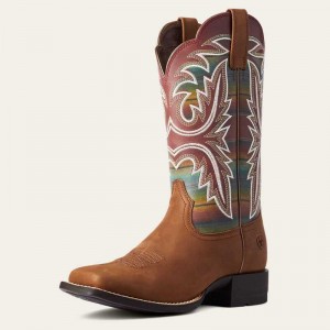 Ariat Lonestar Western Boot Brown | 827ZSBULY