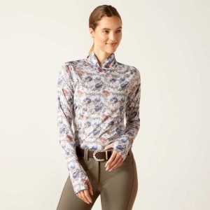 Ariat Lowell Wrap Baselayer Equine Floral | 632ONQIJR