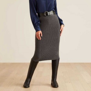 Ariat Malvern Skirt Grey | 763DXBLSU