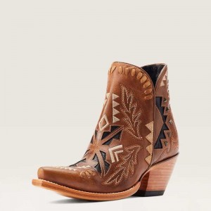 Ariat Mesa Western Boot Amber | 679LKYQWJ