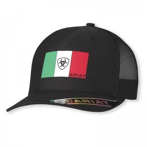 Ariat Mexico Flag Cap Black | 501RESZLA