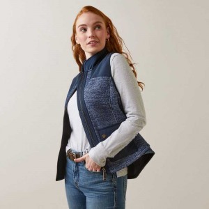 Ariat Millbrae Vest Navy | 691BNSCTY