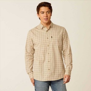 Ariat Morgan Modern Fit Shirt Grey | 631BRCNKS