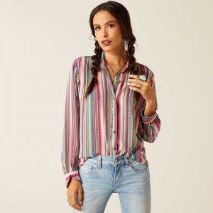 Ariat Naran Shirt Serape | 471DGJIEU