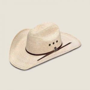 Ariat Natural Palm Straw Cowboy Hat Beige | 305EGMFHW