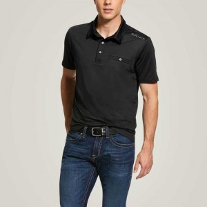 Ariat Norco Polo Black | 504KXLVWO