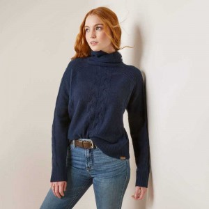 Ariat Novato Sweater Navy | 907BDFVLM