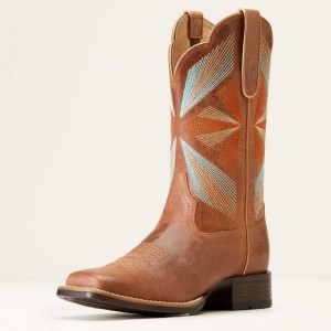 Ariat Oak Grove Western Boot Maple Glaze | 127LGEKIJ