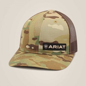 Ariat Offset Logo Cap Camo | 137EGUITR