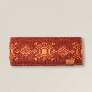 Ariat Patrona Headband Dark Red | 752KFUZGO