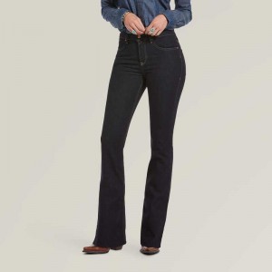 Ariat Premium High Rise Flare Jean Rinse | 473YRUKSZ