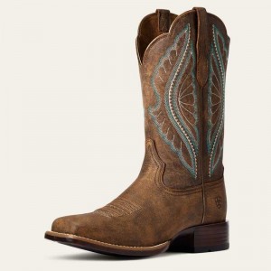 Ariat PrimeTime Western Boot Brown | 803LZKTIM