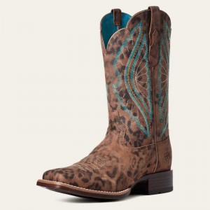 Ariat PrimeTime Western Boot Leopard | 468ELUGHY