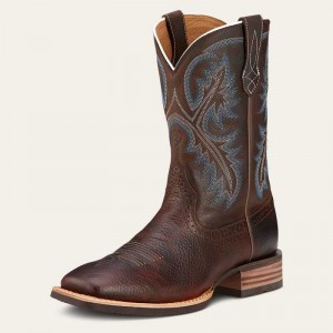 Ariat Quickdraw Western Boot Brown | 153HIRPJT