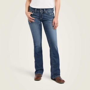 Ariat R.E.A.L. Mid Rise Raquel Boot Cut Jean Canadian | 425SVMYPF