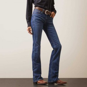 Ariat R.E.A.L. Perfect Rise Leila Boot Cut Jean Irvine | 320YKBLWV