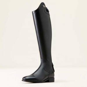 Ariat Ravello Dress Tall Riding Boot Black | 042WZGLON