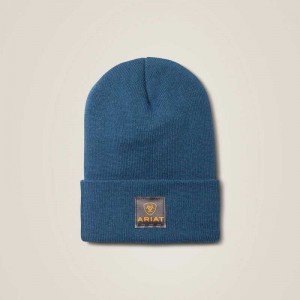 Ariat Rebar Beanie Blue | 560FMJTBK