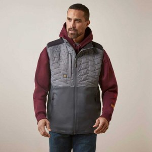 Ariat Rebar Cloud 9 Insulated Vest Grey | 430EHCIDV